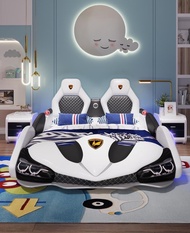 Modern childrens bed furniture bedroom sets sports car beds .only bed เตียงรถสปร์อท มีไฟ เสียง เด็กก