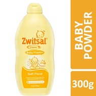 Zwitsal Baby Powder Classic Soft &amp; Floral - 300G Bedak Tabur Bayi