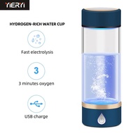 SPE/PEM High Quality Rich Hydrogen Cup Water Generator Hydrogen and Oxygen Separation Healthy Anti-aging With USB Rechargeable