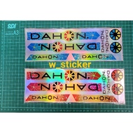 Dahon Bicycle Frame Sticker