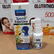 Xịt họng keo ong xanh Nano Bạc Xuyên Tâm Liên hỗ trợ hô hấp khoẻ mạnh phòng dịch bệnh | NTDT2