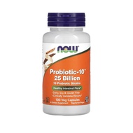 exp:07/26, Now Foods, Probiotic-10, 25 Billion, 100 Veg Capsules