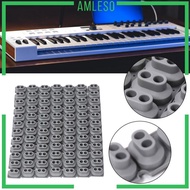 [Amleso] 7x Keyboard Conductive Silicone Strip Lightweight 12 Keys Buttons Fix Sturdy