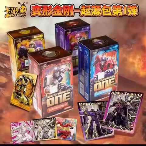KAYOU Transformers Game Card New Optimus Prime Classic Character Cards Premium Collection Card Kids 