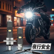 AOSMMD 6000K P15D LED Headlight Bulb Ba20d Hi/Lo Beam For Motorbikes