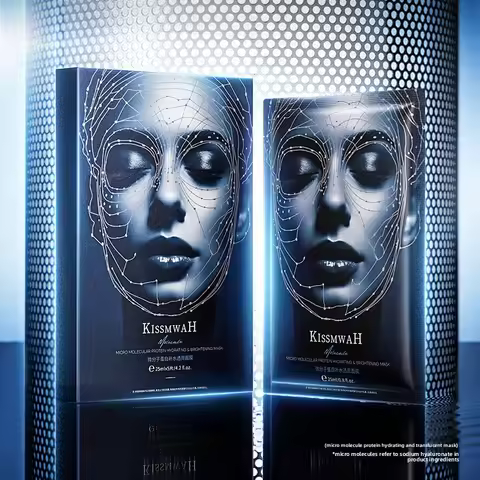 Micro Molecular Protein Moisturizing and Transparent Facial Mask Deeply Moisturizes and Moisturizes 