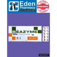 Beazyme papain papase papaya enzyme tablet 150,000 usp unit [1 box ( 50 x 10's )]