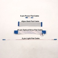 PS5 Console Power Flat Cable Optical Drive Flat Cable Bald Flat Cable Light PS5 Accessories