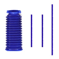 Vacuum Cleaner Attachments Roller Head Replacement Parts Soft 4pcs Blue Plush Strips Hose Kit For Dyson V7 V8 V11