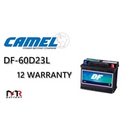 (Installation Provided) CAMEL DF 60D23L  | CAR BATTERY BATERI KERATA
