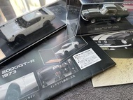 1/43 車模型Japanese Cars Premium collection Nissan skyline 2000 GTR//American Car collection -Mustang S