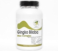[USA]_Gingko Biloba Max Complex ~ 90 Capsules - No Additives ~ Naturetition Supplements
