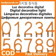 BB Number 0/1/2/3/4/5/6/7/8/9 LED Filament DC 3V COB Edison Yellow White DIY Candle LED Diodes Party