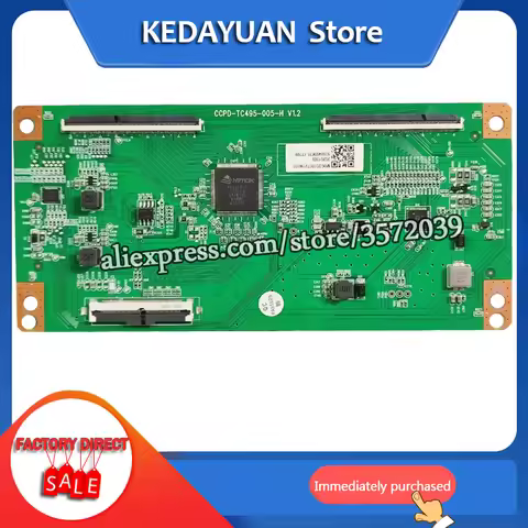 Logic T-CON Board CCPD-TC495-005-H V1.2 TC495-005-H TC495-005 LU58C61 H50E17 LU58C31 LU50C51 58U2 Po