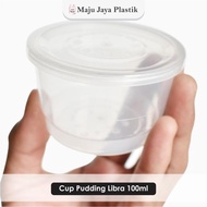 Cup Puding 100ml 150ml / Cup Pudding Plastik 100ml 150ml asli
