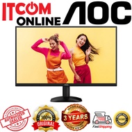 AOC 27'' 4K LED GAMING MONITOR (U27B35 4K) IPS/UHD/4MS/HDMIx2/DP/A/HDR10 60HZ