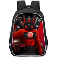 SADIATAS - skibiditolet boys' backpack/bag to school boy kindergarten-elementary school/ Cameramen b