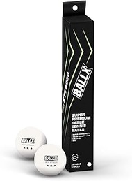 BallX 3 Star Table Tennis Balls XTT6000 | 40 mm ABS White | Pack of 6 | Table Tennis Balls 3 Stars |