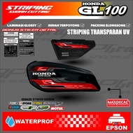 GL100 Maxdecal Transparent UV Premium Minimalist Striping (yt23)