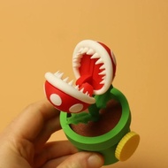 Taiwan Shipment✨3D Printing Mary AO Piranha Desktop Ornaments Rotating Mouth That Can Open and Off P