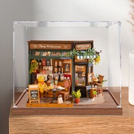 [Model Display Box] Acrylic Display Box Suitable for rolife Ruolai Bear Dining Bar DIY Hut Art House