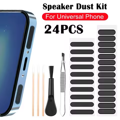 Universal Mobile Phone Speaker Dust Mesh Sticker for Apple IPhone 13/12/14 Pro Max Samsung Phone Por