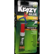 🇺🇸 Krazy Glue, Craft Glue, No-Run Gel, Skin Guard, Precision Tip, 4 g