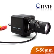 Mini CCTV Video 5-50mm Manual Zoom CS Lens Industrial BOX AHD Camera Analog Security 5MP Camera