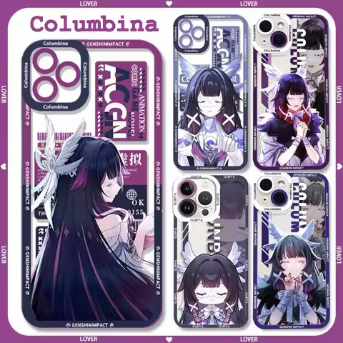 Genshin Impact Columbina Phone Case For Infinix Smart 10 9 8 7 6 Hot 50i 50 40 40i 30i 30 Play Note