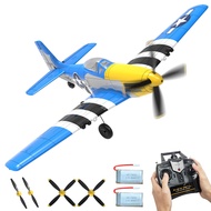 RC Plane RTF 4 Channel Remote Control Airplane with 3 Modes - Ready to Fly Upgrade P51 Mustang RC Ai