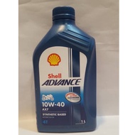 4T • Shell Advance 10W-40 AX7 SYNTHETIC 4T