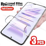 3Pcs Ultra Thin HD Soft Hydrogel Film For Redmi Note 11T 11SE 11S 11R 11E 11 10 10S 10T 9S 9T 9 8T 8