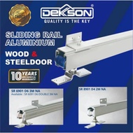 Dekkson SR 8701 Aluminum Sliding Door Rail 1.8 meters long - D3