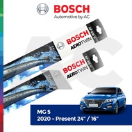 BOSCH AEROTWIN PLUS FLATBLADES WIPER SET FOR MG 5 2020-PRESENT (24"/16")