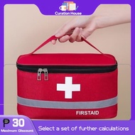 Home Medical Supplies Storage Bag Medical Kit Emergency Pouch Medical Kit Box First Aid Kit for Tra