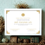 Photo Frame - Certificate Frame A3/A4/B4 Desktop Wall Mount - Composite Frame Border, Mica Surface (