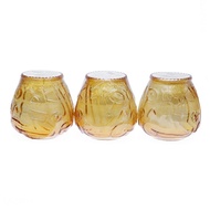 [Orange - 3 sizes] Combo of 3 jars of lotus bud-shaped scented candles Eden Candle FTRAMART (Size op