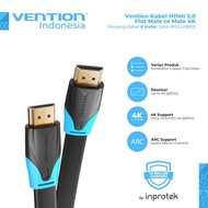 Vention 8M HDMI Cable Flat Male to Male 4K for TV Projector