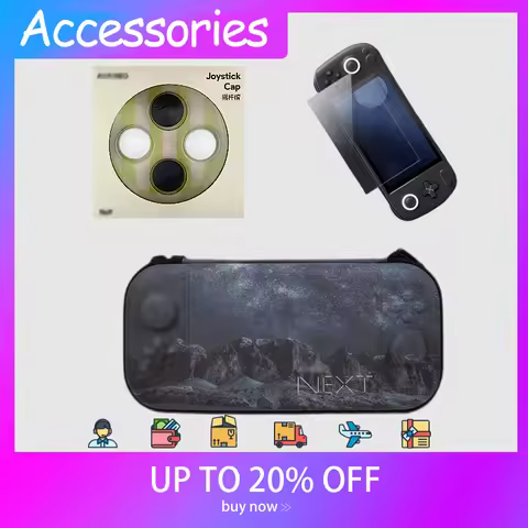 Original For AYANEO NEXT series Accessories-Moon Rock joint model Storage bag， Screen Protector， Joy