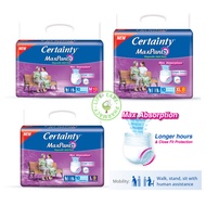 *Ready Stock* CERTAINTY MAX PANTS DISPOSABLE ADULT PANTS M 10'S/ L 9'S/ XL 8'S (Adult Diapers Pants)