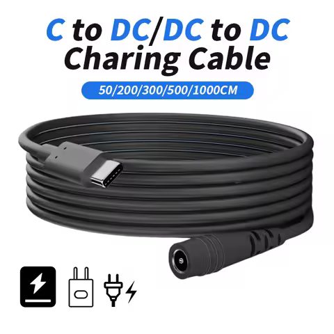 for Starlink MINI USB C/DC to DC Charing Cable PD 100W USB C Female to DC Male Connector Wire Type C