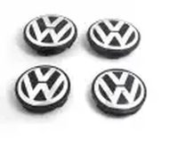 （SSKLO STORE）4pcs/lot 65mm Wheel Centre Hub Caps Rim cover cap for VW VOLKSWAGEN Polo Golf 6 5 7 Jet