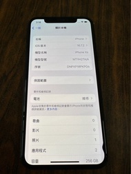 iPhone XS 256G 無拆修 螢幕小黑點