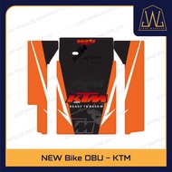 KTM Motorcycle OBU Decal