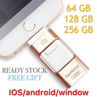 3in1 OTG flash drive 128GB/256GB Micro USB for iPhone/iPad/android