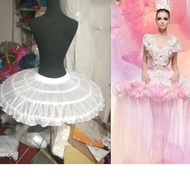 Wholesale Ball Gown Ballet Underskirt Short Dress Cosplay Petticoat Three Bones Puffy Lolita Pettico