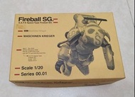 放售絕版wave ma.k maschinen krieger fireball SG 1/20 series00.01模型(全新未開)