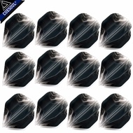CUESOUL Dart Flights Dart Leaves Dart Wings Dart Tail ,Set of 12 pcs