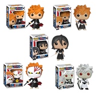 Funko Pop! 《BLEACH》Kurosaki Ichigo Kuchiki Rukia Vinyl Action Figure Toys model Dolls