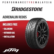 NEW 15 16 17 18 inch Bridgestone Potenza Re005 & Re004 Tyre (FREE INSTALLATION/DELIVERY)